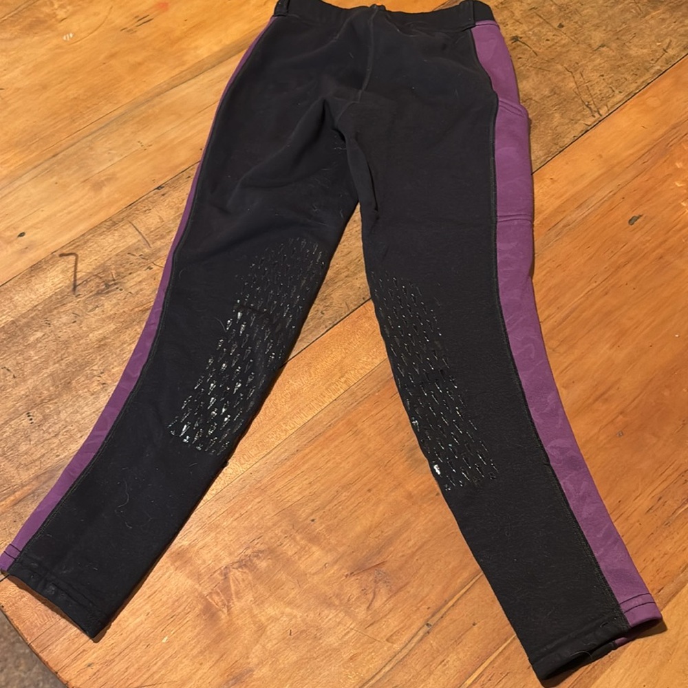Kerrits Girls Fleece Breeches - Picture 5 of 6